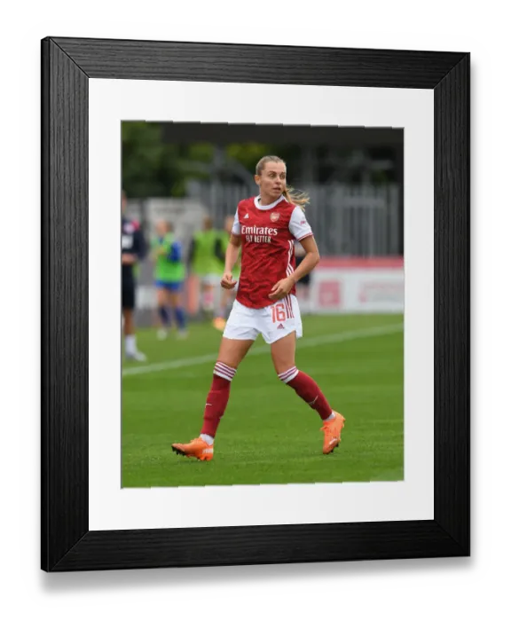 Framed Print : Arsenal's Noelle Maritz in Action: FA WSL Match vs. Reading Women, 2020-21