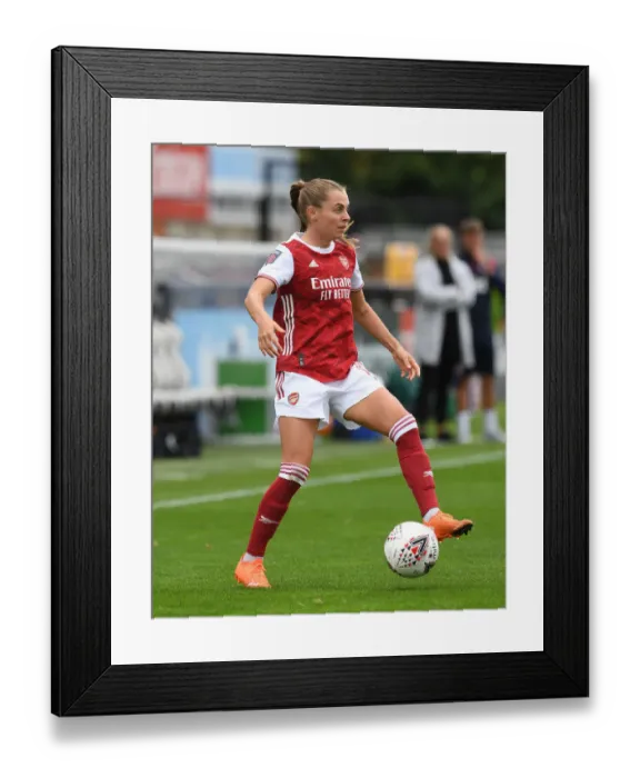Framed Print : Arsenal Women vs Reading Women: Noelle Maritz in Action at the Barclays FA WSL Match