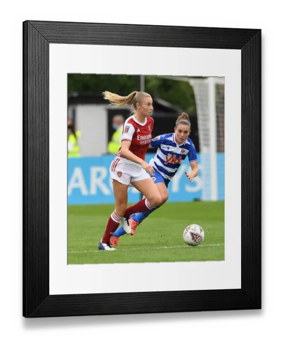 Framed Print : Arsenal Women vs Reading Women: Leah Williamson Faces Off in FA WSL Clash Framed Print : Arsenal Women vs Reading Women: Leah Williamson Faces Off in FA WSL Clash