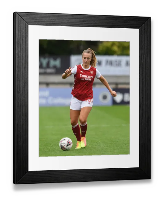 Framed Print : Arsenal's Lia Walti in Action against Reading Women in FA WSL Match