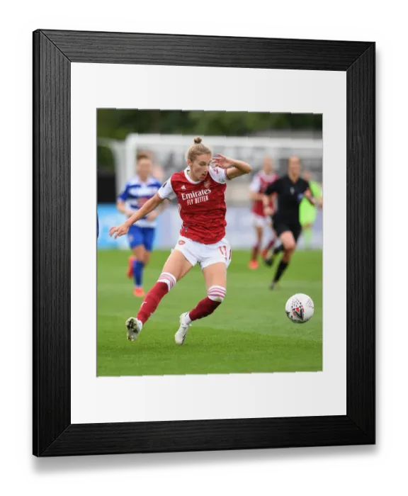 Framed Print : Vivianne Miedema's Unstoppable Display: Arsenal Women Crush Reading (FA WSL) Framed Print : Vivianne Miedema's Unstoppable Display: Arsenal Women Crush Reading (FA WSL)