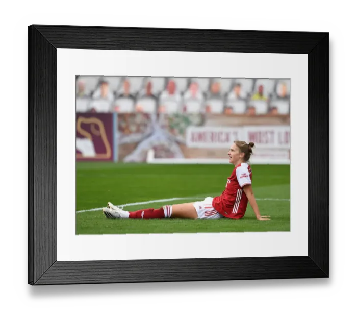Framed Print : Arsenal's Vivianne Miedema Shines in FA WSL Clash Against Reading Framed Print : Arsenal's Vivianne Miedema Shines in FA WSL Clash Against Reading