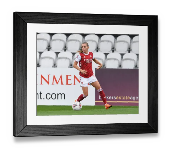 Framed Print : Arsenal's Noelle Maritz in Action: Arsenal Women vs Reading Women (Barclays FA WSL 2020-21)