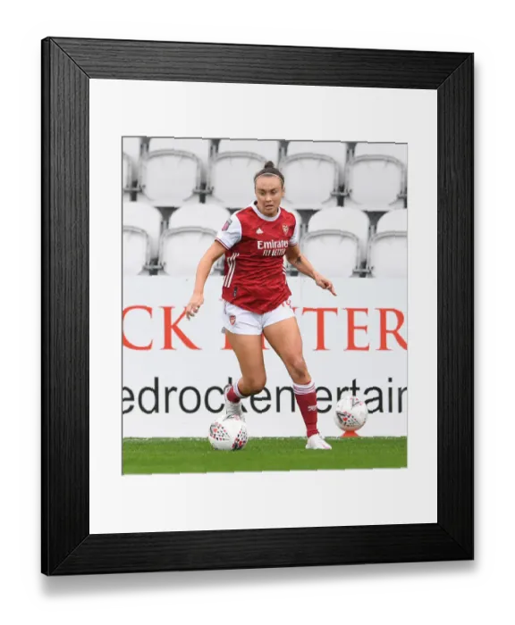 Framed Print : Arsenal Women vs Reading Women: Caitlin Foord in Action at the Barclays FA WSL Match