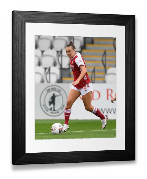 Framed Print : Arsenal's Caitlin Foord Shines in Action: Arsenal Women vs Reading Women, FA WSL Match