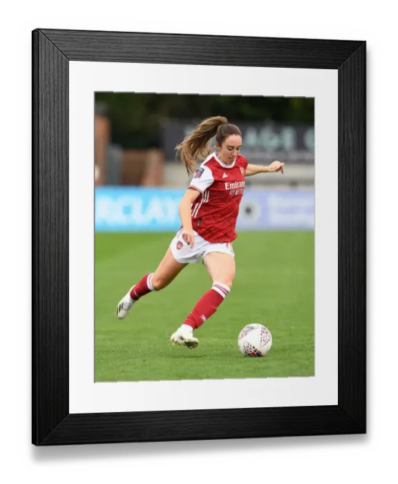 Framed Print : Arsenal Women vs Reading Women: Lisa Evans in Action at the Barclays FA WSL Match Framed Print : Arsenal Women vs Reading Women: Lisa Evans in Action at the Barclays FA WSL Match