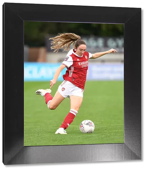 Arsenal's Lisa Evans in Action: Arsenal Women vs Reading Women, Barclays FA WSL Match