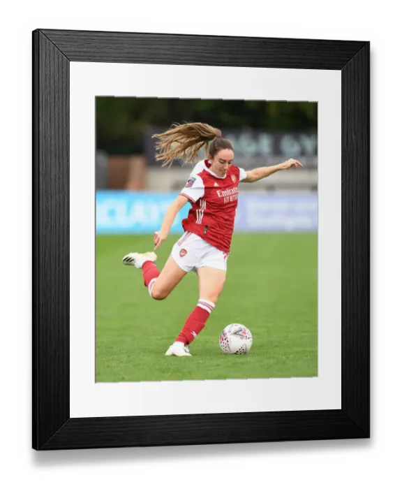 Framed Print : Arsenal's Lisa Evans in Action: Arsenal Women vs Reading Women, Barclays FA WSL Match