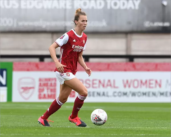 Arsenal Women vs Reading Women: Viki Schnaderbeck in Action during the 2020-21 Barclays FA WSL Match