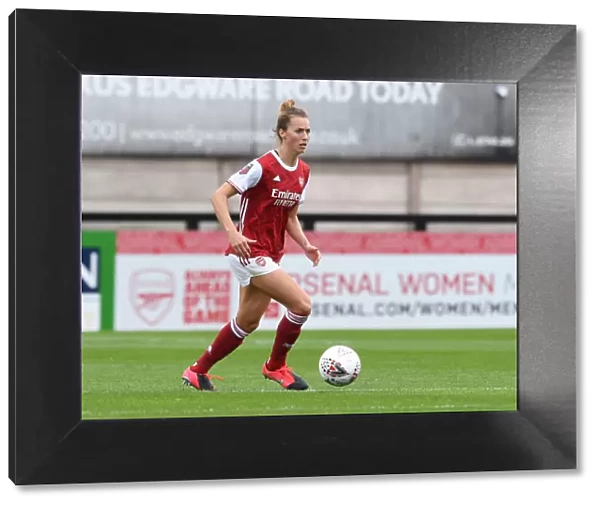 Arsenal Women vs Reading Women: Viki Schnaderbeck in Action during the 2020-21 Barclays FA WSL Match