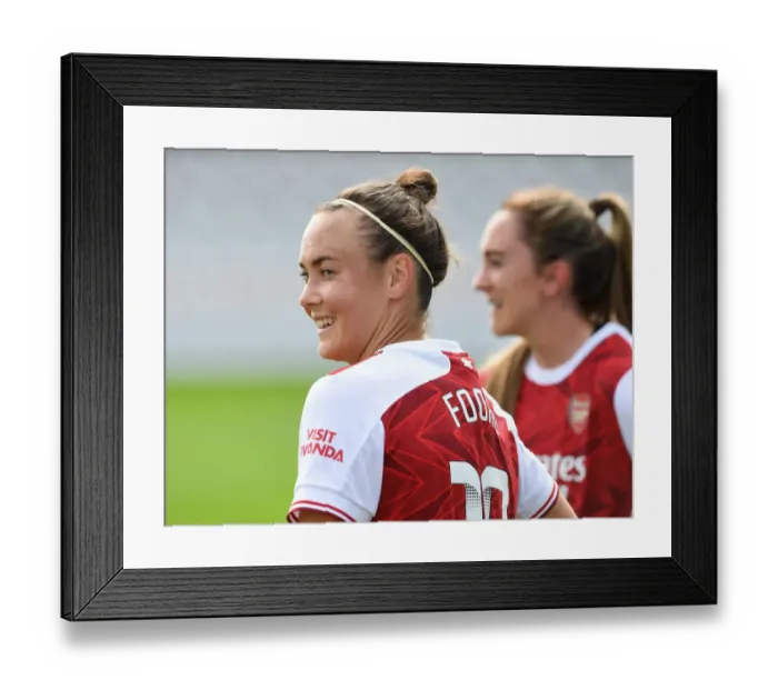 Framed Print : Arsenal Women vs Reading Women: Caitlin Foord's Reaction after 2020-21 FA WSL Match Framed Print : Arsenal Women vs Reading Women: Caitlin Foord's Reaction after 2020-21 FA WSL Match
