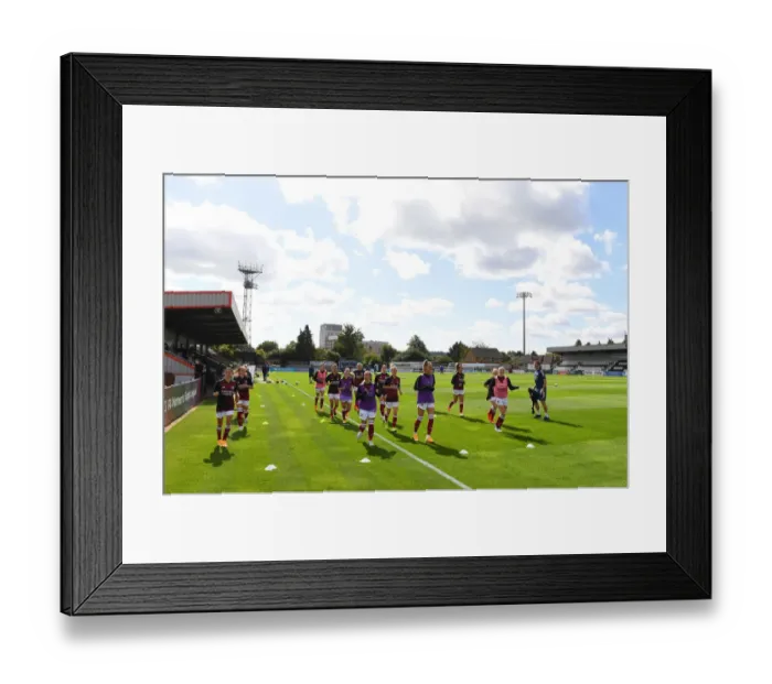 Framed Print : Arsenal Women Gear Up for Arsenal vs. Reading FA WSL Match Framed Print : Arsenal Women Gear Up for Arsenal vs. Reading FA WSL Match