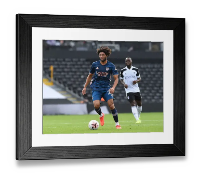 Framed Print : Mohamed Elneny in Action: Fulham vs Arsenal, 2020-21 Premier League Framed Print : Mohamed Elneny in Action: Fulham vs Arsenal, 2020-21 Premier League