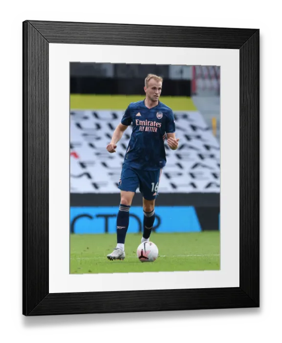 Framed Print : Rob Holding in Action: Fulham vs. Arsenal, Premier League 2020-21 Framed Print : Rob Holding in Action: Fulham vs. Arsenal, Premier League 2020-21