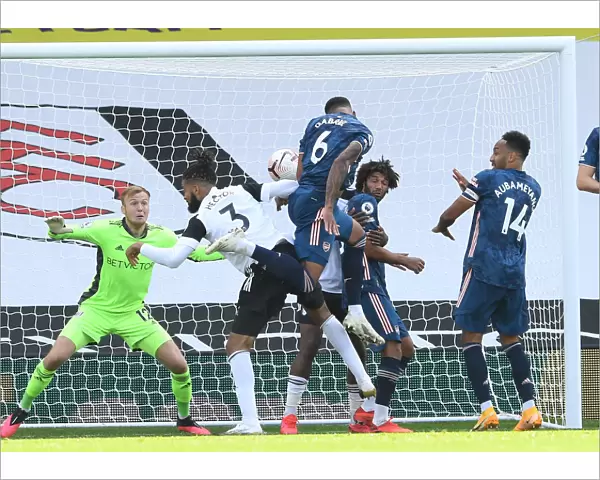 Gabriel Magalhaes Scores Arsenal's Second Goal: Fulham vs Arsenal, Premier League 2020-21