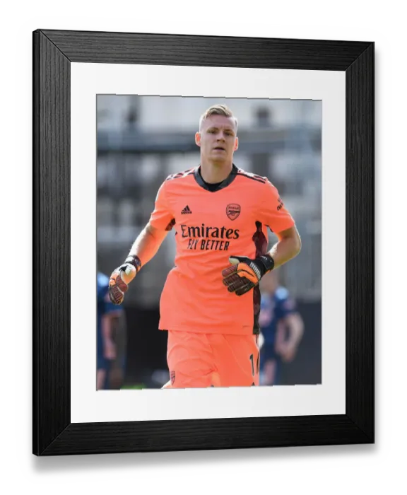 Framed Print : Arsenal's Bernd Leno in Action: Premier League Showdown against Fulham, 2020-21 Framed Print : Arsenal's Bernd Leno in Action: Premier League Showdown against Fulham, 2020-21