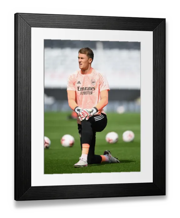 Framed Print : Arsenal's Matt Macey in Action against Fulham in the Premier League Framed Print : Arsenal's Matt Macey in Action against Fulham in the Premier League