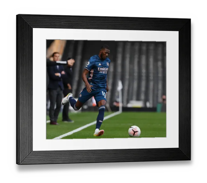 Framed Print : Ainsley Maitland-Niles in Action: Fulham vs. Arsenal, Premier League 2020-21 Framed Print : Ainsley Maitland-Niles in Action: Fulham vs. Arsenal, Premier League 2020-21