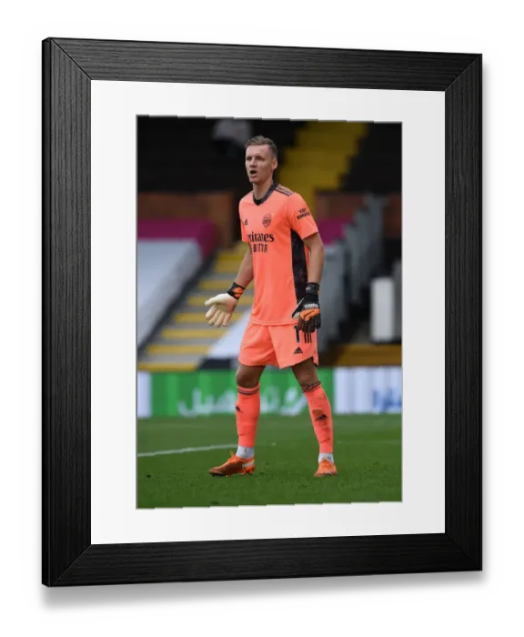 Framed Print : Arsenal's Bernd Leno in Action at Fulham Premier League Match, 2020-21 Framed Print : Arsenal's Bernd Leno in Action at Fulham Premier League Match, 2020-21