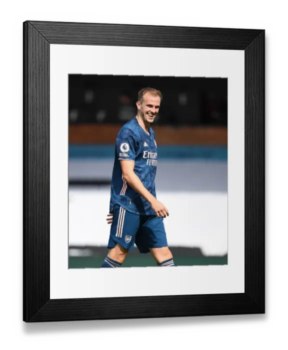 Framed Print : Rob Holding in Action: Fulham vs. Arsenal, Premier League 2020-21 Framed Print : Rob Holding in Action: Fulham vs. Arsenal, Premier League 2020-21
