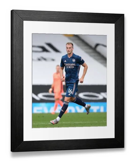 Framed Print : Rob Holding in Action: Fulham vs Arsenal, Premier League 2020-21 Framed Print : Rob Holding in Action: Fulham vs Arsenal, Premier League 2020-21