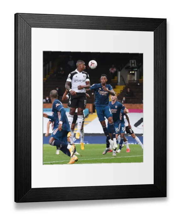 Framed Print : Premier League Showdown: Arsenal vs. Fulham at Craven Cottage (September 2020) Framed Print : Premier League Showdown: Arsenal vs. Fulham at Craven Cottage (September 2020)