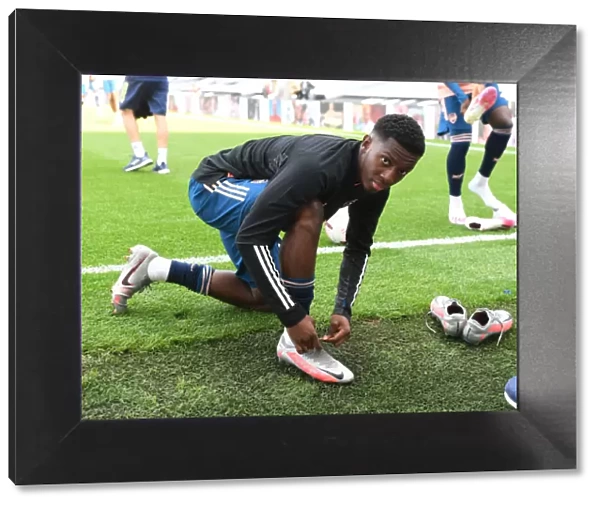 Arsenal's Eddie Nketiah Gears Up for Fulham Showdown in Premier League (2020-21)