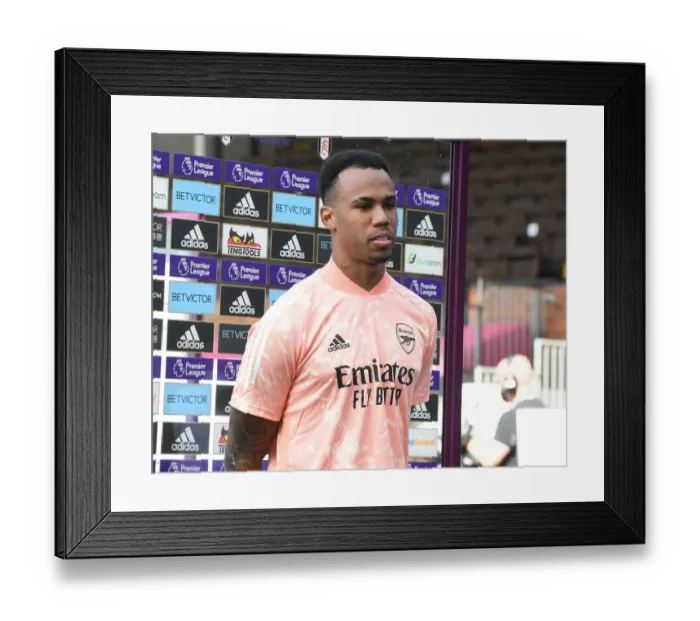 Framed Print : Gabriel's Post-Match Thoughts: Reflecting on Arsenal's Win Against Fulham, 2020-21 Premier League Framed Print : Gabriel's Post-Match Thoughts: Reflecting on Arsenal's Win Against Fulham, 2020-21 Premier League