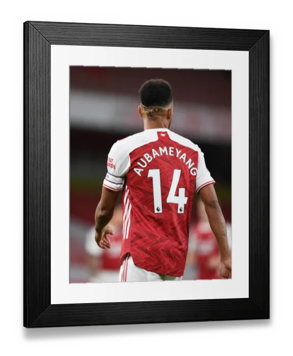 Framed Print : Arsenal's Aubameyang Shines in 2020-21 Premier League Clash Against West Ham Framed Print : Arsenal's Aubameyang Shines in 2020-21 Premier League Clash Against West Ham