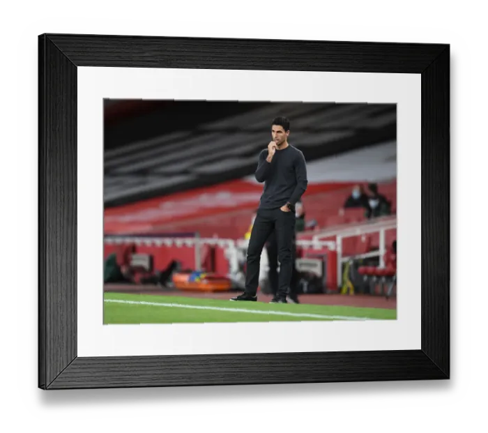Framed Print : Mikel Arteta vs. West Ham United: Arsenal Boss Faces Off in Premier League Showdown Framed Print : Mikel Arteta vs. West Ham United: Arsenal Boss Faces Off in Premier League Showdown