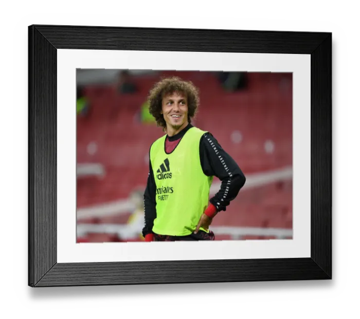 Framed Print : Arsenal vs. West Ham United: David Luiz's Substitution - Premier League 2020-21, Emirates Stadium Framed Print : Arsenal vs. West Ham United: David Luiz's Substitution - Premier League 2020-21, Emirates Stadium