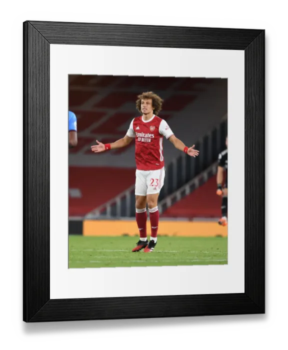 Framed Print : David Luiz in Action: Arsenal vs West Ham United (2020-21) - Emirates Stadium, London Framed Print : David Luiz in Action: Arsenal vs West Ham United (2020-21) - Emirates Stadium, London