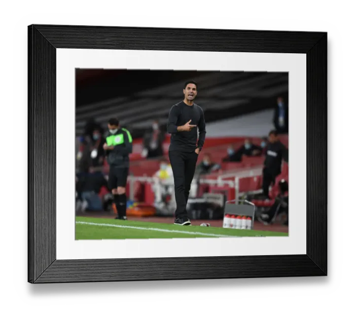 Framed Print : Arsenal vs. West Ham United: Mikel Arteta Leads the Gunners in Premier League Clash (September 19, 2020) Framed Print : Arsenal vs. West Ham United: Mikel Arteta Leads the Gunners in Premier League Clash (September 19, 2020)