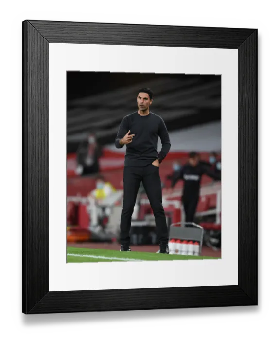 Framed Print : Arsenal vs. West Ham United: Mikel Arteta's Showdown in the Premier League Framed Print : Arsenal vs. West Ham United: Mikel Arteta's Showdown in the Premier League