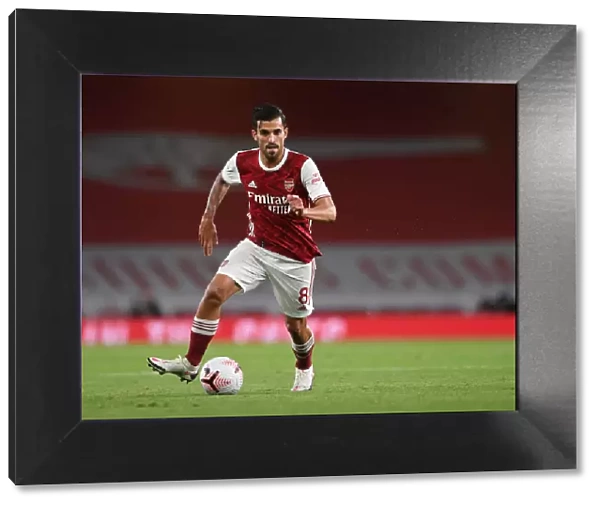 Arsenal vs West Ham United: Dani Ceballos in Action at the Emirates Stadium (Premier League 2020-21)