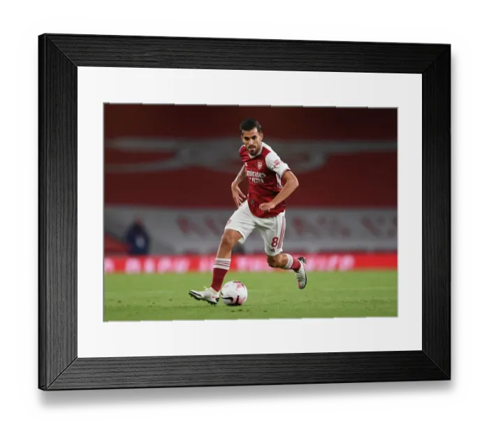 Framed Print : Dani Ceballos in Action: Arsenal vs. West Ham United (Premier League 2020-21) Framed Print : Dani Ceballos in Action: Arsenal vs. West Ham United (Premier League 2020-21)
