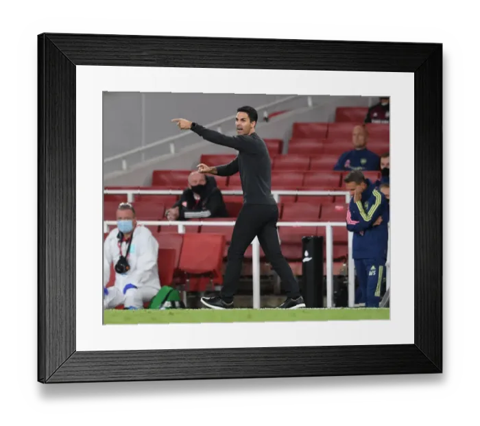 Framed Print : Mikel Arteta vs. West Ham: A Premier League Showdown at Arsenal's Emirates Stadium Framed Print : Mikel Arteta vs. West Ham: A Premier League Showdown at Arsenal's Emirates Stadium