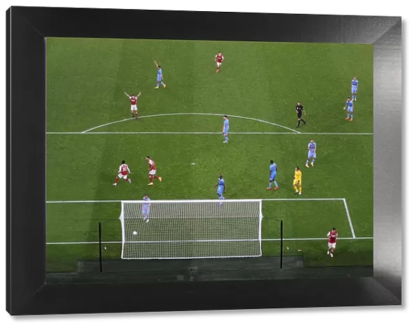 Eddie Nketiah Scores His Second Goal: Arsenal's Triumph Over West Ham (2020-21)