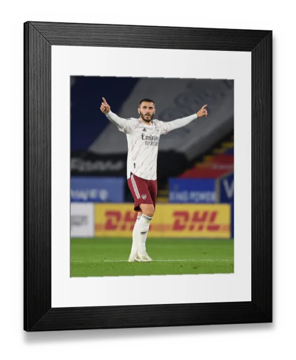 Framed Print : Arsenal's Sead Kolasinac in Action: Carabao Cup Clash Against Leicester City Framed Print : Arsenal's Sead Kolasinac in Action: Carabao Cup Clash Against Leicester City
