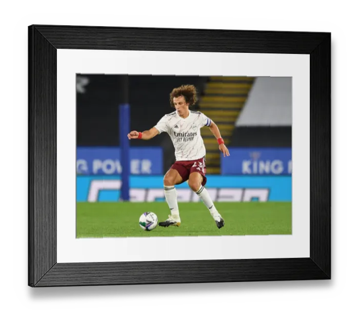 Framed Print : Arsenal's David Luiz in Action: Carabao Cup Showdown vs. Leicester City Framed Print : Arsenal's David Luiz in Action: Carabao Cup Showdown vs. Leicester City