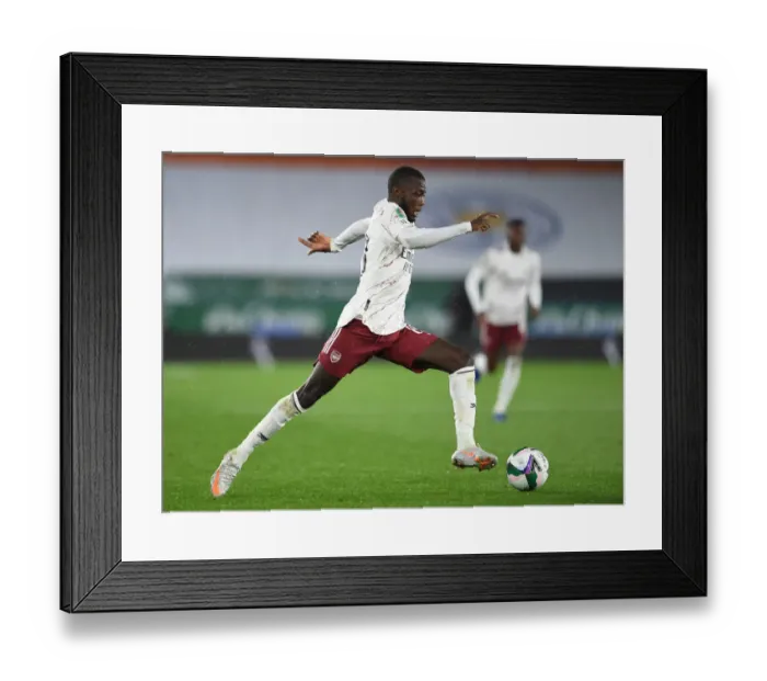 Framed Print : Pepe Leads Arsenal in Carabao Cup Clash against Leicester City Framed Print : Pepe Leads Arsenal in Carabao Cup Clash against Leicester City