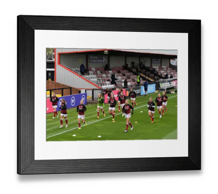 Framed Print : FA Cup Showdown: Arsenal Women vs. Tottenham Hotspur Women at Meadow Park Framed Print : FA Cup Showdown: Arsenal Women vs. Tottenham Hotspur Women at Meadow Park