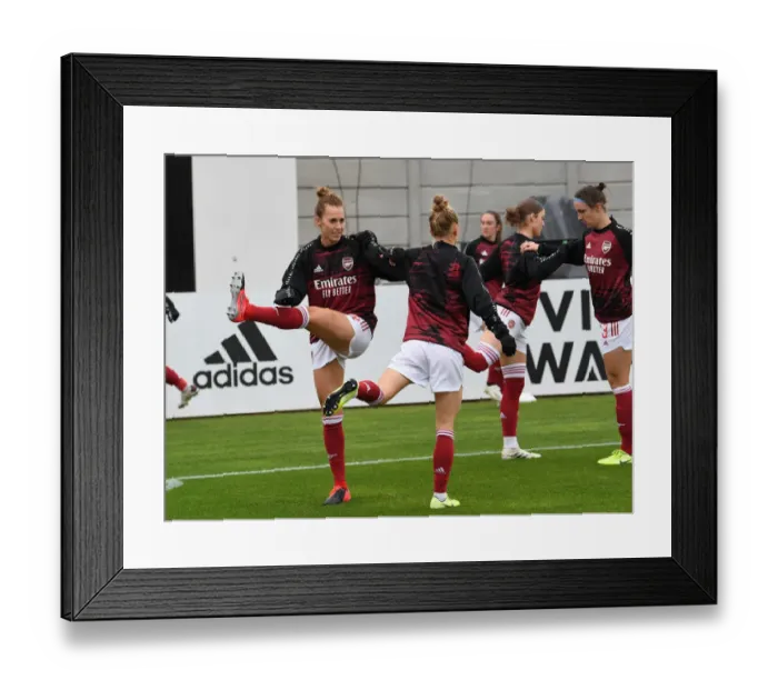 Framed Print : Arsenal Women vs. Tottenham Hotspur Women: FA Cup Clash at Meadow Park
