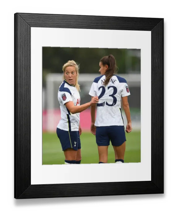 Framed Print : FA Cup Clash: Arsenal Women vs. Tottenham Hotspur Women at Meadow Park