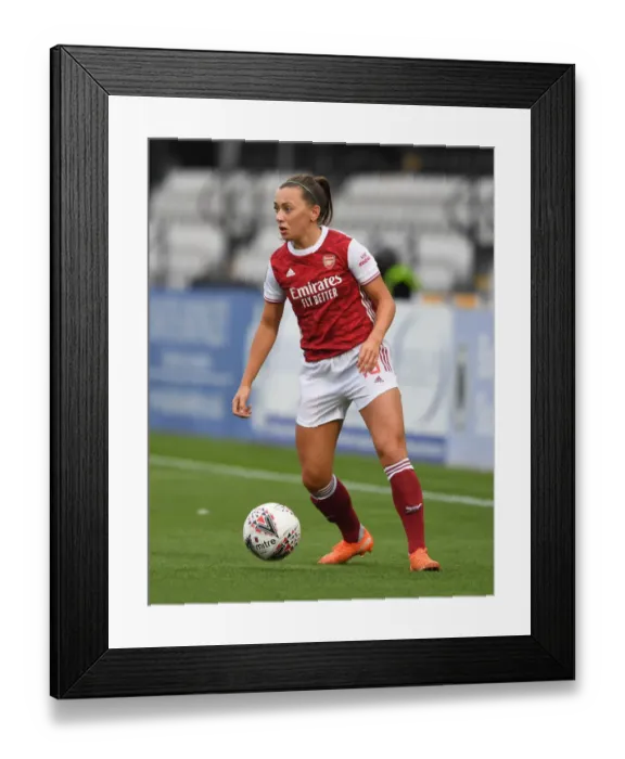 Framed Print : Arsenal Women vs. Tottenham Hotspur Women: FA Cup Clash at Meadow Park
