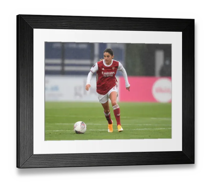 Framed Print : Arsenal Women vs. Tottenham Hotspur Women: FA Cup Showdown at Meadow Park