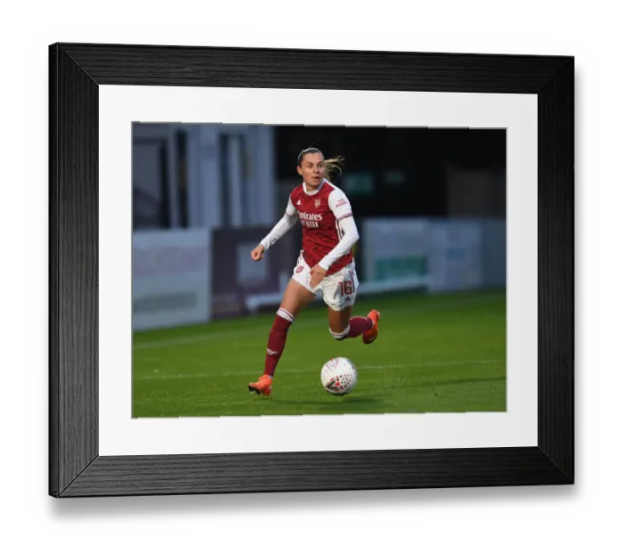 Framed Print : Arsenal Women vs. Tottenham Hotspur Women: FA Cup Clash at Meadow Park