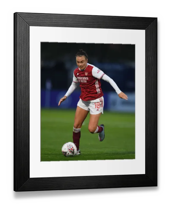Framed Print : FA Cup Showdown: Arsenal Women vs. Tottenham Hotspur Women at Meadow Park