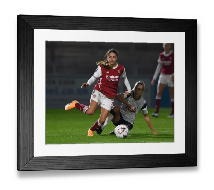 Framed Print : Arsenal Women vs. Tottenham Hotspur Women: FA Cup Clash at Meadow Park Framed Print : Arsenal Women vs. Tottenham Hotspur Women: FA Cup Clash at Meadow Park