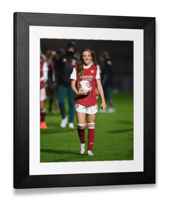 Framed Print : Arsenal Women's Lisa Evans Scores Hat-Trick Against Tottenham Hotspur in FA Cup Match Framed Print : Arsenal Women's Lisa Evans Scores Hat-Trick Against Tottenham Hotspur in FA Cup Match